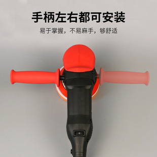 Car polishing machine waxing machine small electric scratch tool polishing artifact floor DA shock polishing machine household