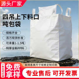 吨袋吨包集装袋污泥袋转运袋预压袋全新料化工包装袋四吊上下料口