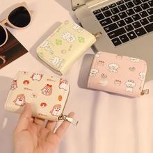 新款可爱卡包女小巧多卡位大容量卡片包学生卡通拉链卡套钱包
