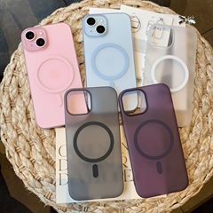 肤感适用iPhone17promax磁吸手机壳苹果16防摔保护套硬壳15防滑