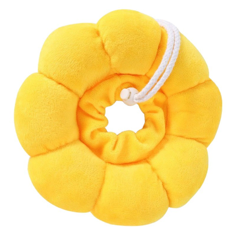 В наличии Подсолнух кольцо Элизабет ошейник для кошек стерилизация шеи собаки стыдное кольцо Anti-Lick Anti-scratch Cover