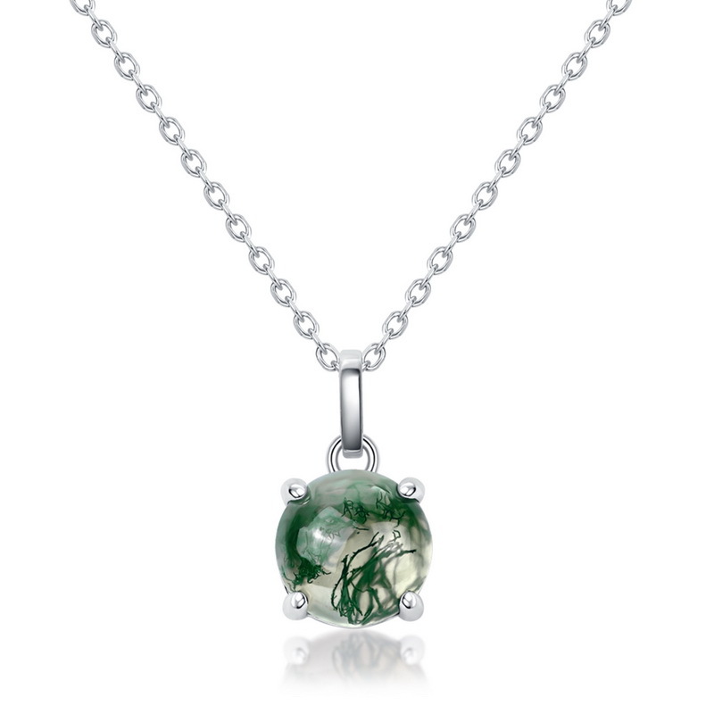 Colgante de tesoro de color de caramelo simple de lujo ligero transfronterizo S925 con cara de huevo de garra de plata Colgante de diamante de color multicolor personalidad de moda