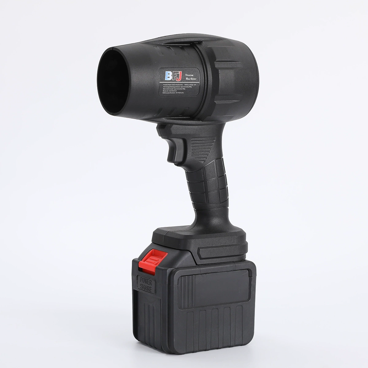 Бытовая зарядка турбины штормовой станок большой ветер литиевая поддувная лопасть Фен высокой мощности беспроводной автомобильный наддувный вентилятор