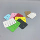 in stock gift identification card color tag blank kraft paper clothing handbag price tag Amazon tag