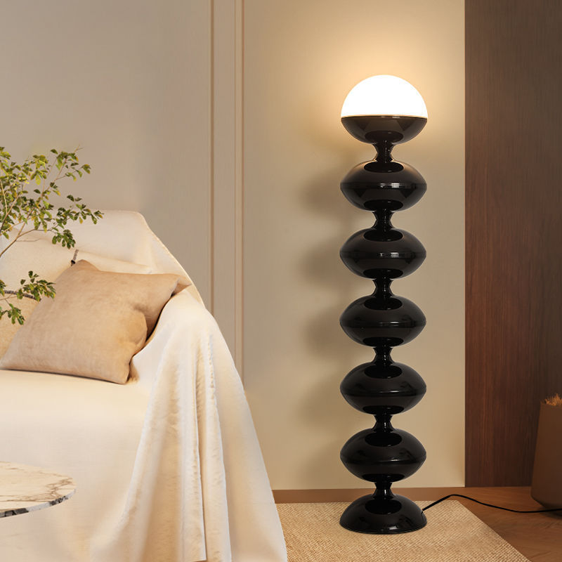 Nordic Mid-Century Cream Style Artistic Gourd Floor Lamp Internet Celebrity Clearance Simple Living Room Bedroom Sofa Corner Lamp