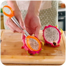  多功能挖水果工具切果肉分离器 创意厨房小用品神器去籽器