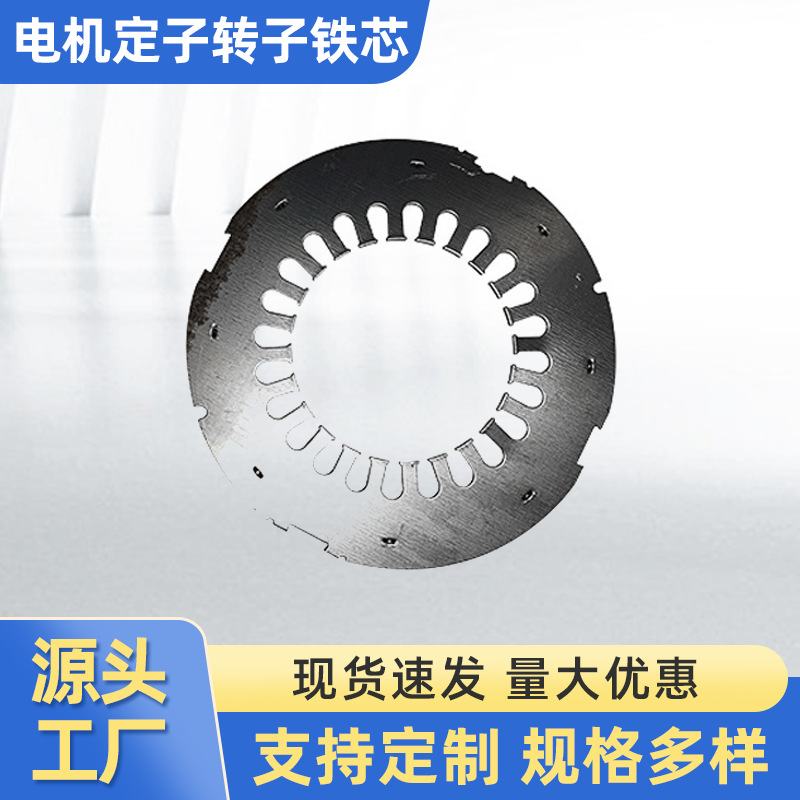 厂家供应水泵马达铁芯 电机定子转子冲片 水泵定子 电机铁芯批发