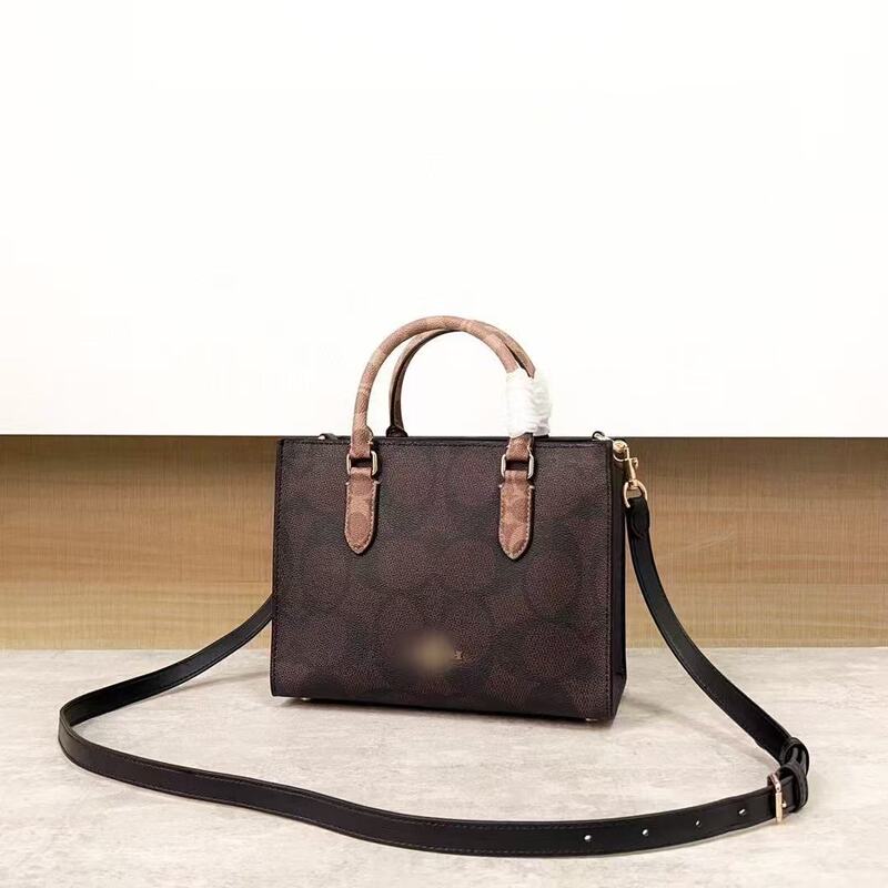 2025 New Classic Coated Presbyopic Maggie 25 Satchel Tote Bag Retro Commuter Shoulder Crossbody Bag for Women