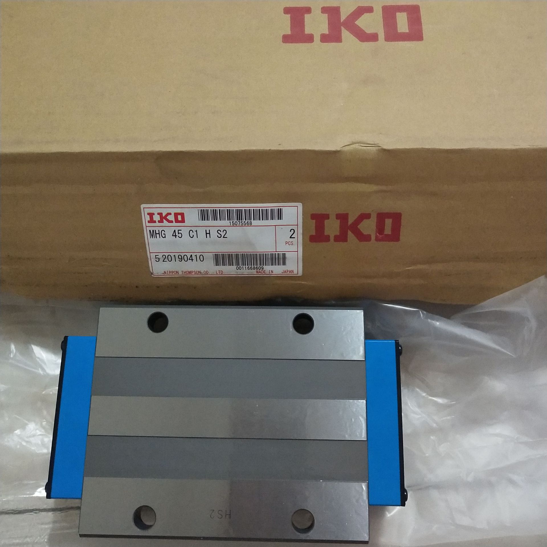 日本IKO滑块LWL5B滑块直线导轨