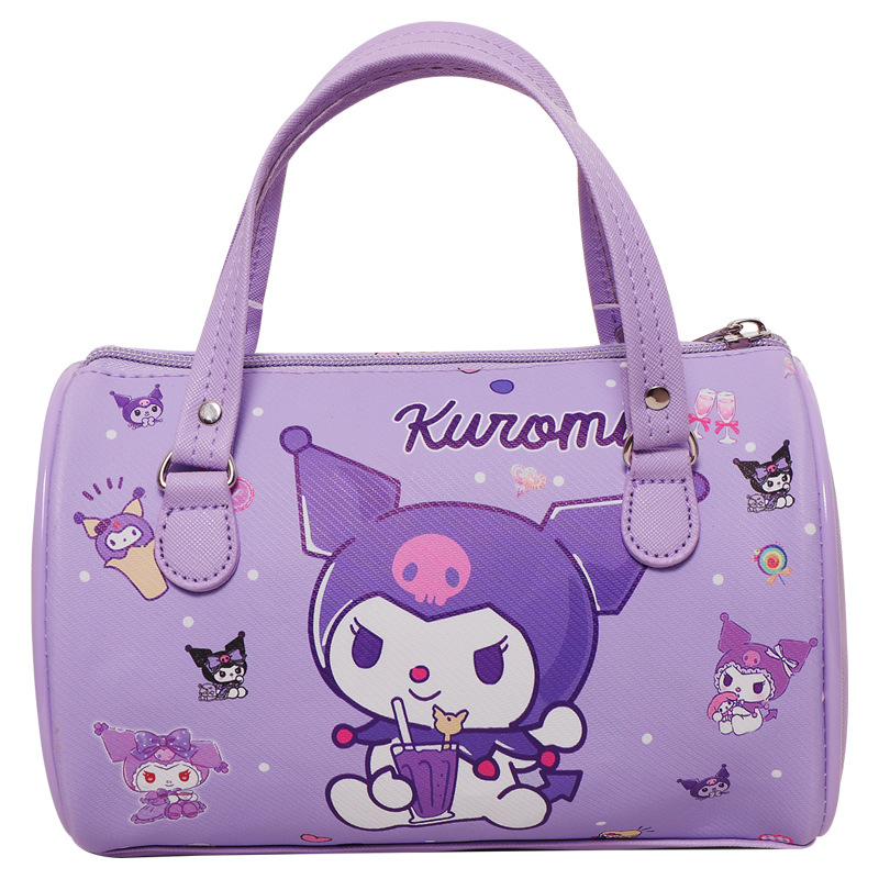 Corazón japonés encantador bolso de cinturón, bolso de cuero, bolso de mano para perros, bolso de hombro impreso