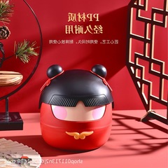 どこが同じデスクトップゴミ箱ネット赤魔童かわいいカバーオフィス紙かごごみ整理収納桶卸売り