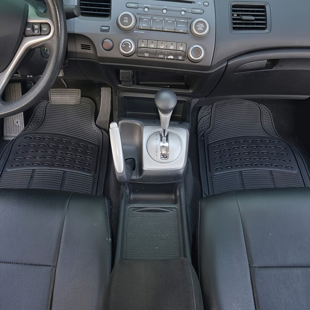 Directly from the manufacturer, PVC anti-slip and dirt-resistant car floor mats suitable for all seasons, universal fit, easy to clean
