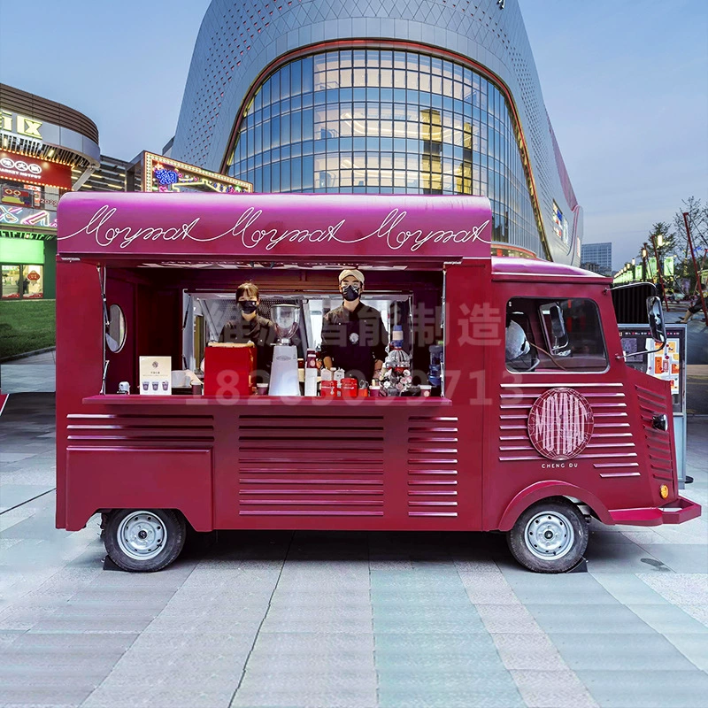 Многоцелевой киоск для автомобилей-ресторанов автомобильный киоск Мобильная четырехколесная Тележка Электрический автомобиль rV электрическая продажа Жарка продовольственный грузовик