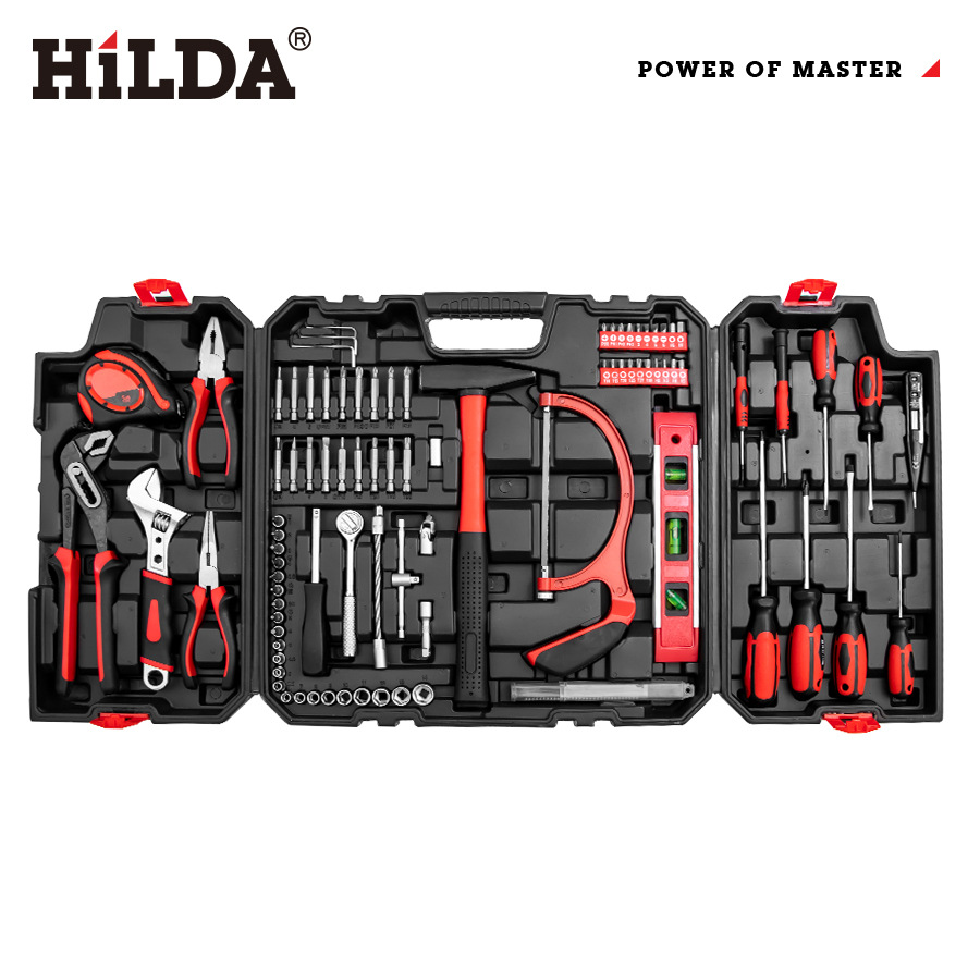 HiLDA herramienta de mano del hogar destornillador Reparación de electrodomésticos 83-piece set Amazon transfronteriza Venta caliente