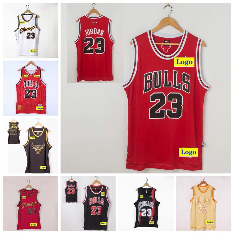 Вышитая баскетбольная майка Chicago Jersey №23, баскетбольная форма Chicago
