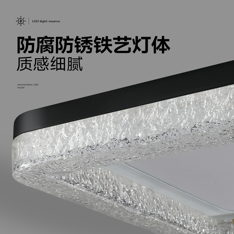 2025 nueva sensación de lujo ligero atmósfera de resina lámpara de techo sala de estar moderna minimalista italiana minimalista sala de estar led luz principal