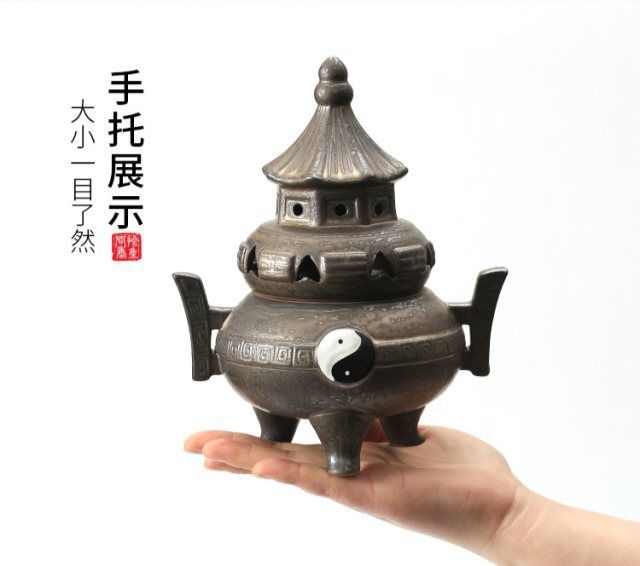 炼丹炉博物馆,最早的炼丹炉,楼观台炼丹炉海拔_大山谷图库