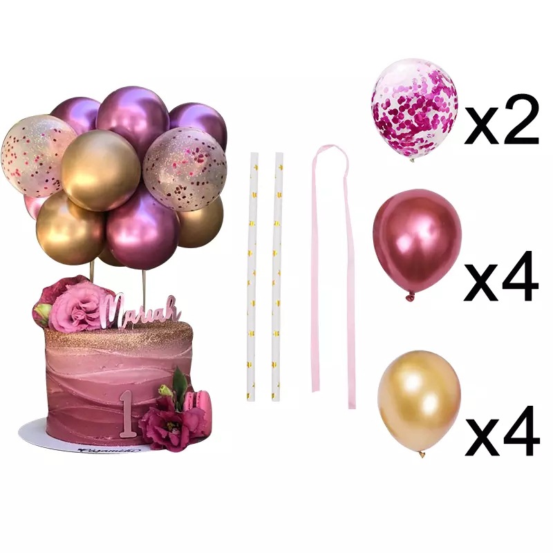10pcs-5-Inch-Metal-Balloon-Cak