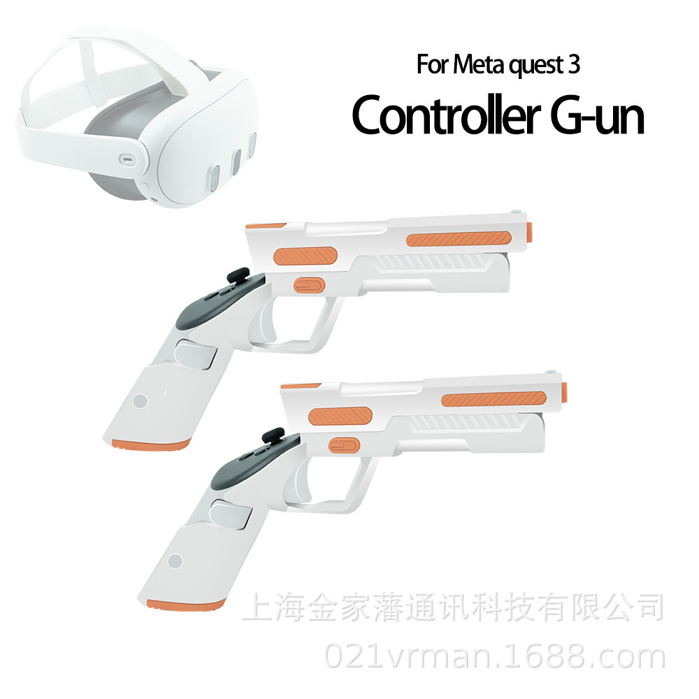 oculus Quest 3/3S gamepad gun holster virtual shooting game Quest 2 short gun accessory full figure