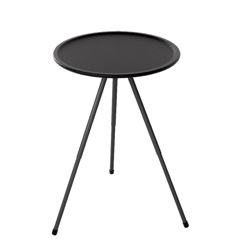 Manufacturer's generation can raise a small round table outdoor folding multi -functional small table portable single -layer camping table