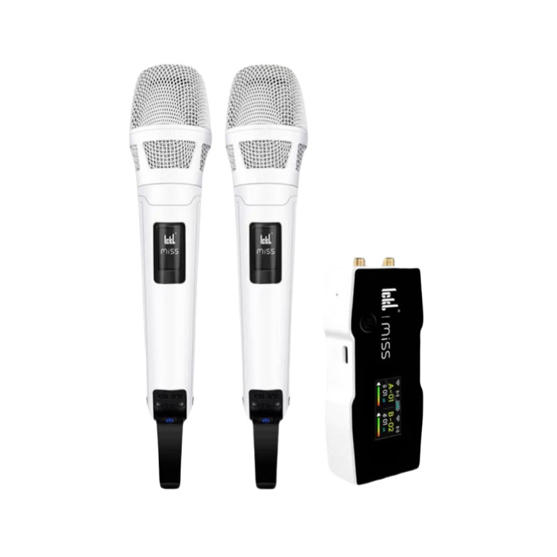 ickb miss ワイヤレスマイク Douyin 歌うサウンドカード専用携帯電話ライブブロードキャスト機器プロフェッショナルマイクのフルセット|undefined
