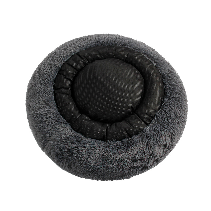 Transfronterizo nuevo gato y perro estera mascota dormir doble anillo fijo suave cómodo gato cama perro cama anti-desgarro nido de mascotas