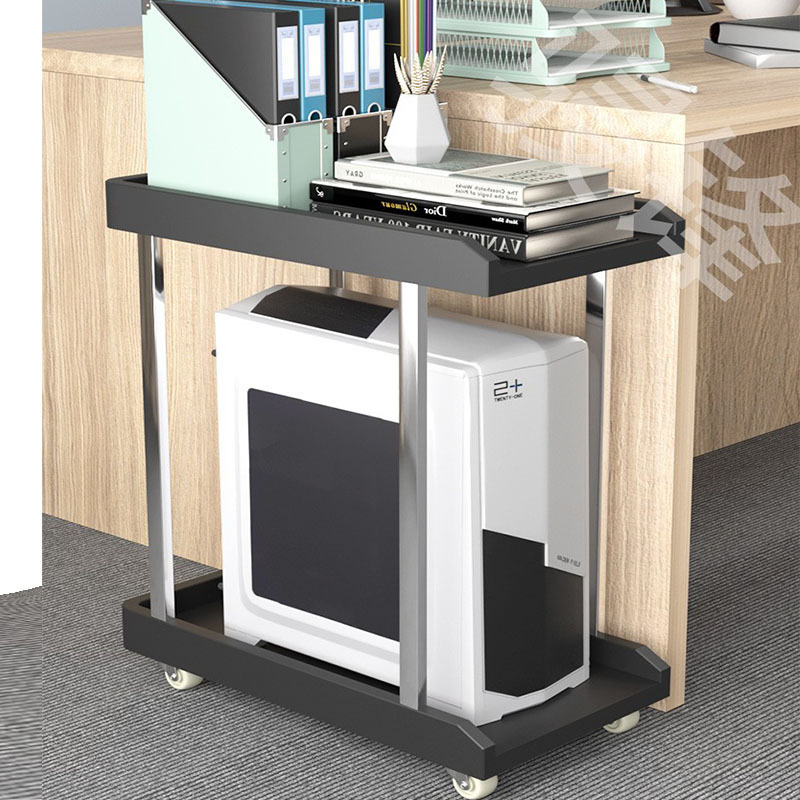 Desktop Computer Host Bracket Home Office Mobile Heat Dissipation Base Chassis Bracket Elevated Storage Shelf