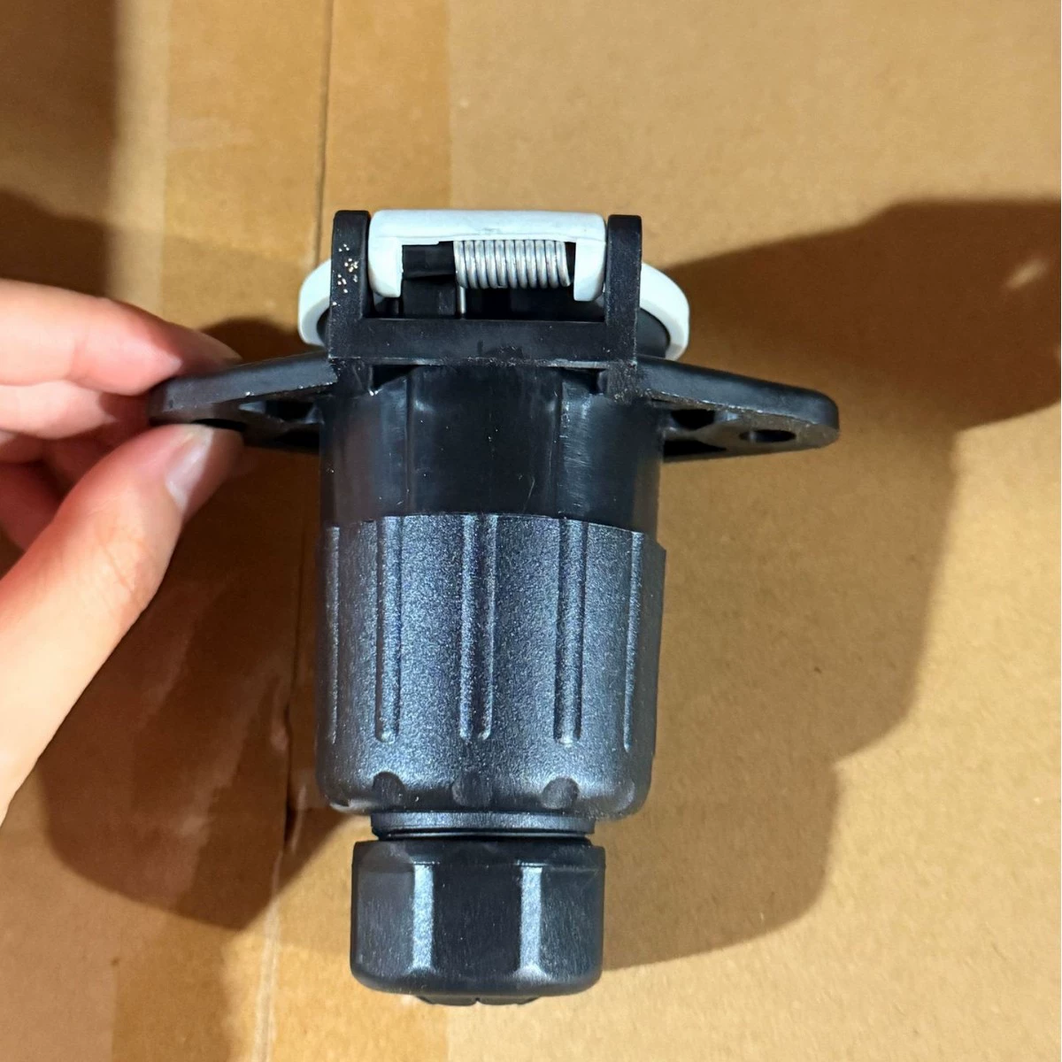 TM6006B 7-жильный алюминиевый штекер 24 В/с Штекерный разъем прицепа ПВХ Европейский RV