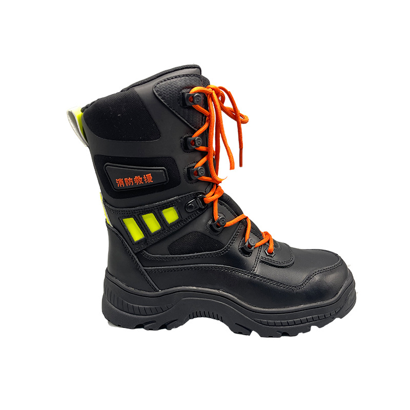 Botas de bomberos botas de rescate forestal botas de protección de emergencia anti-perforación botas de rescate de emergencia fabricantes image 6