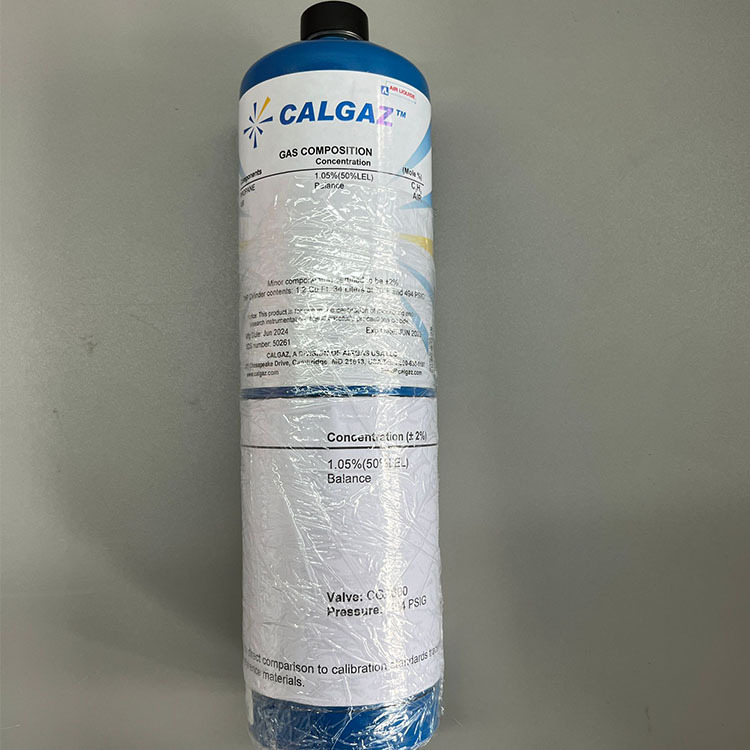 美国恺加标气 7HP-34L丙烷1.1%VOL（50%LEL）/AIR 标准气体