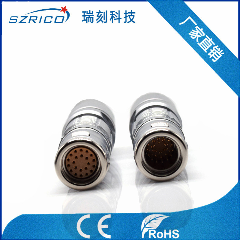 Testing and Measuring Equipment Port Quick-Connect Male-Female Connector 3K22 Core External Fixed Signal Transmission Connector