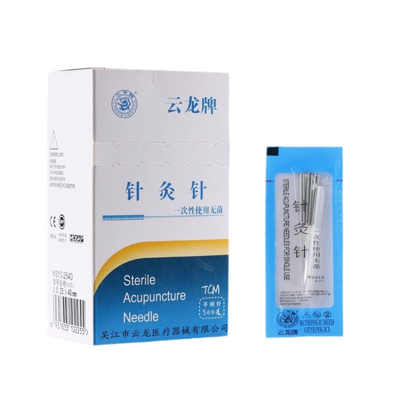 Aguja de acupuntura médica Yunlong, aguja de acupuntura desechable, aguja de acupuntura estéril especial, tubo de aguja 500