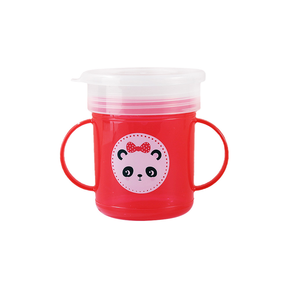 Fabricante de origen Taza de agua para niños Taza de pico de pato Taza de paja Taza de plástico Taza de agua 360 Serie completa de tazas para bebés