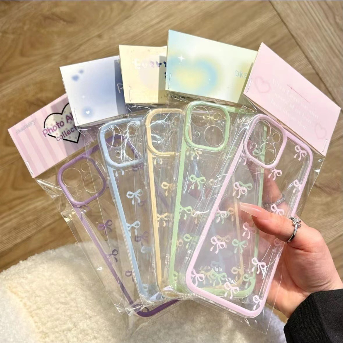 Full Screen Bow Suitable for Apple 17Promax Mobile Phone Case Iphone16/15Pro Anti-Fall 14/13/12