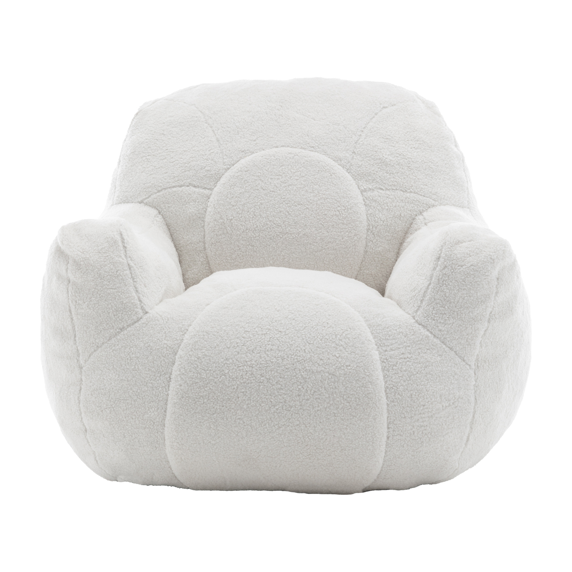 Sofá de cordero, sala de estar de venta en caliente transfronteriza, estudio, ocio para una sola persona, doble, bolsa de frijoles de peluche, sillón, AliExpress