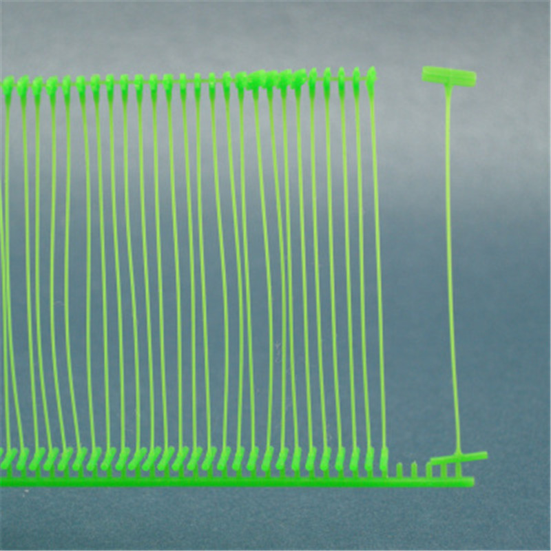 Color en forma de I pegamento aguja PP grueso pegamento aguja 5cm etiqueta pistola pin fijo Calcetines agua de lavado pegamento aguja bala
