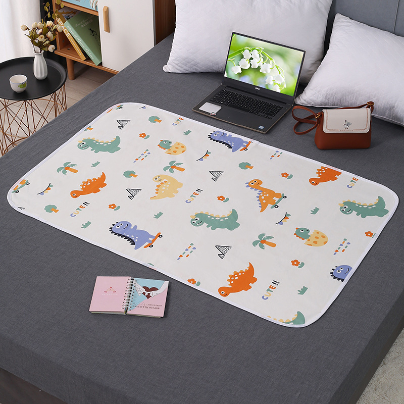 Cojín menstrual impermeable lavable Tía grande estera para estudiantes a prueba de fugas período menstrual pequeño colchón