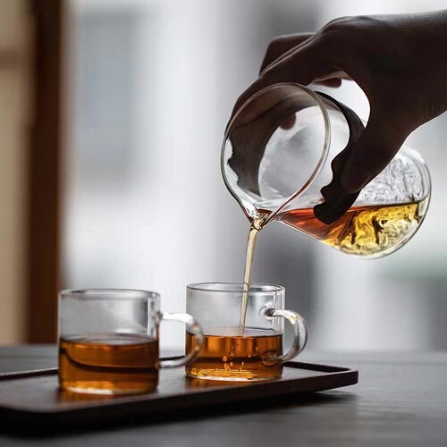 Supply Guanshan Gongdao Cup Insulated Cover Glass Gongfu Tea Set Japanese Tea Ceremony Accessories Tea Sea Tea Divider