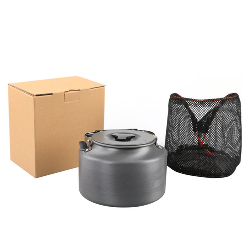Cross-border supply of outdoor camping kettle 2L portable teapot coffee pot picnic tea kettle large
