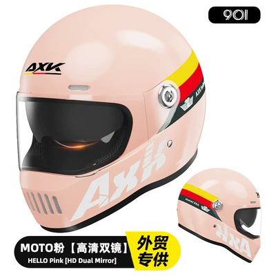 Motosiklet kaskı (dəbilqə) helmet men's winter warm locomotive - motorcycle-powder-hd-double-mirror