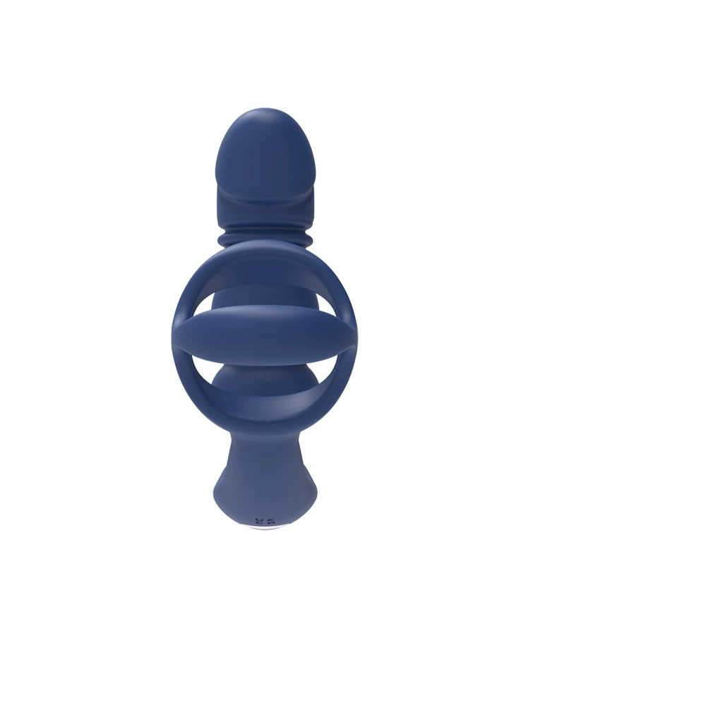 Telescopic anal plug prostate massage wireless remote control semen lock dual-purpose electric invisible wear single men silent