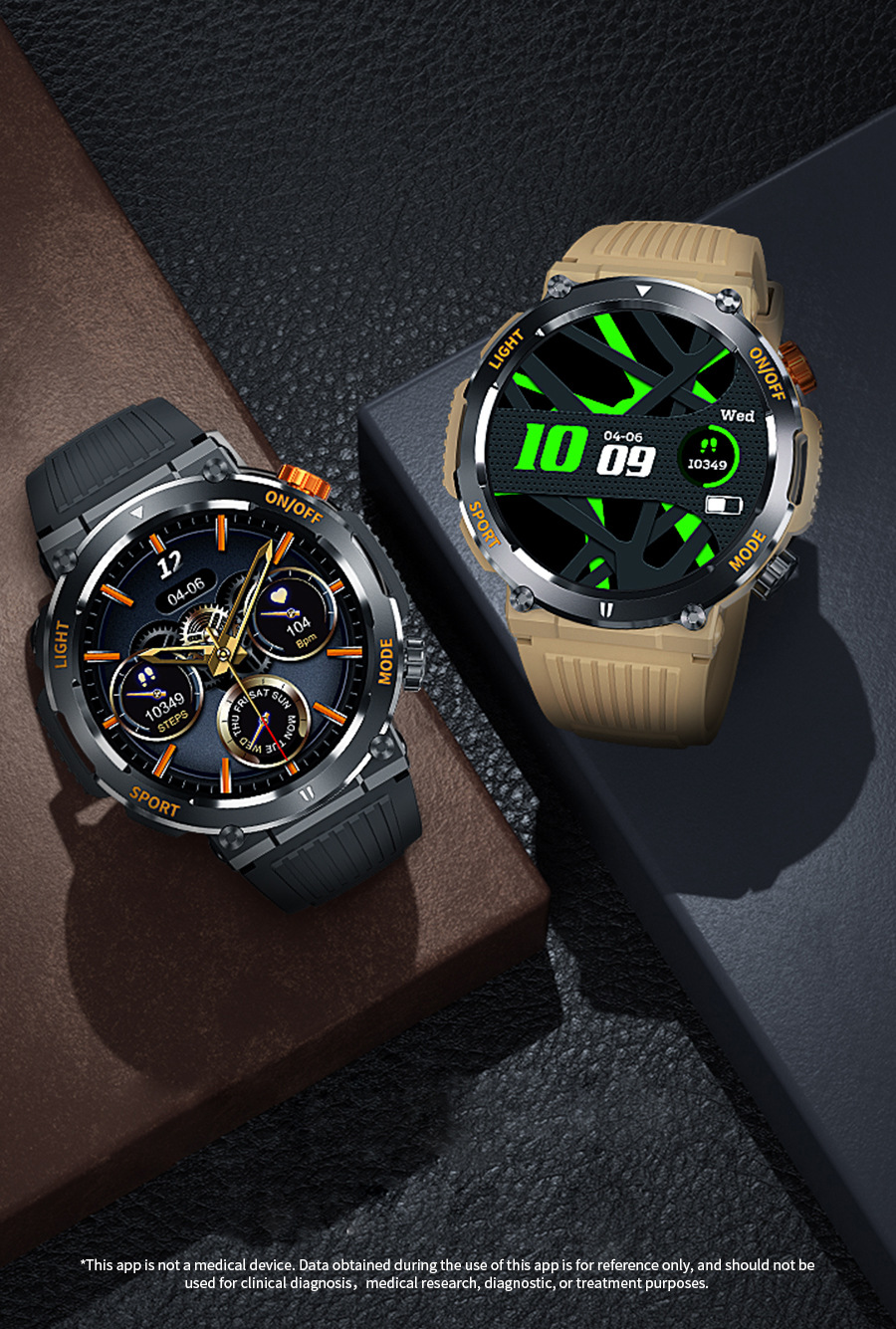 Smartwatch With Bluetooth Calling Heart Rate And Blood Pressure_voghion.com
