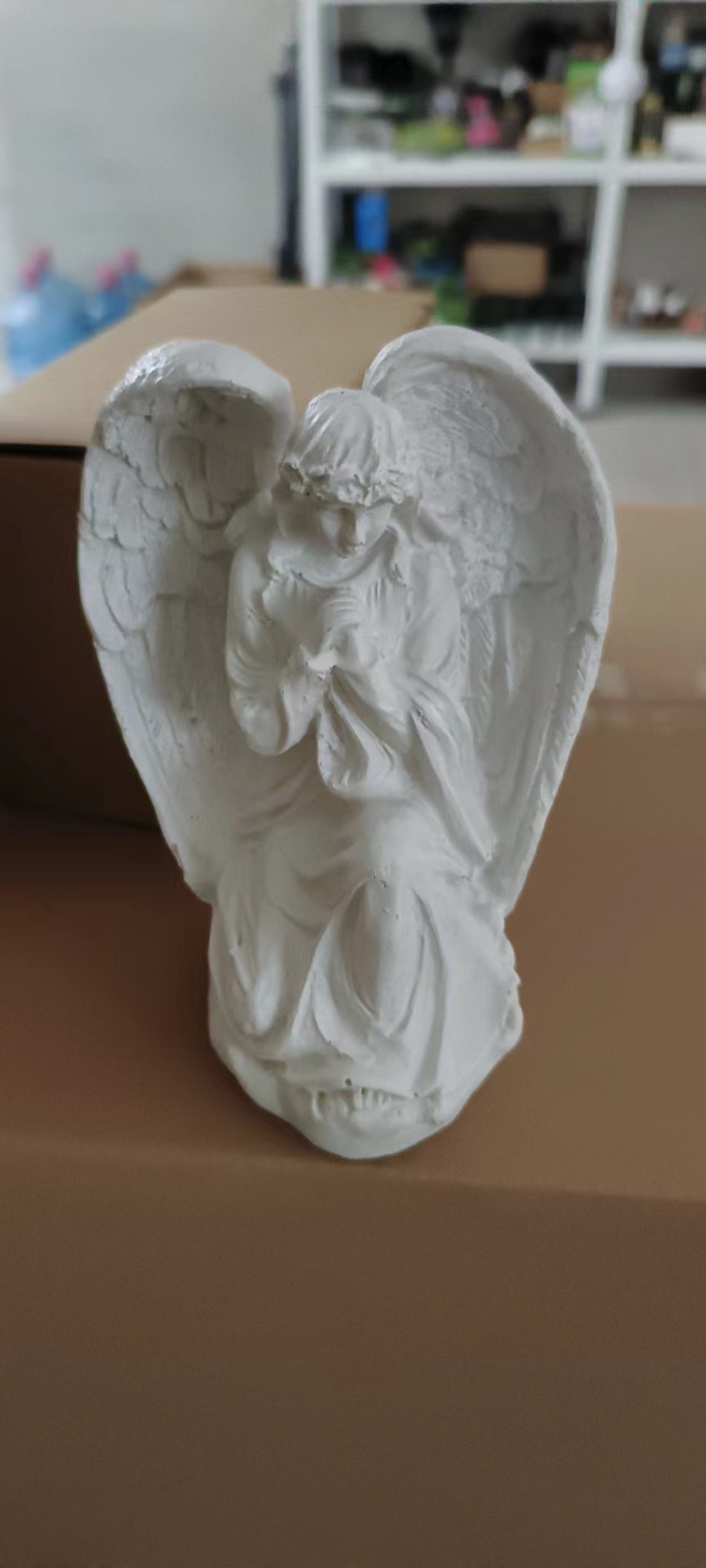 Nueva resina solar Panda LED luz al aire libre impermeable búho tierra lámpara jardín decoración césped noche Luz