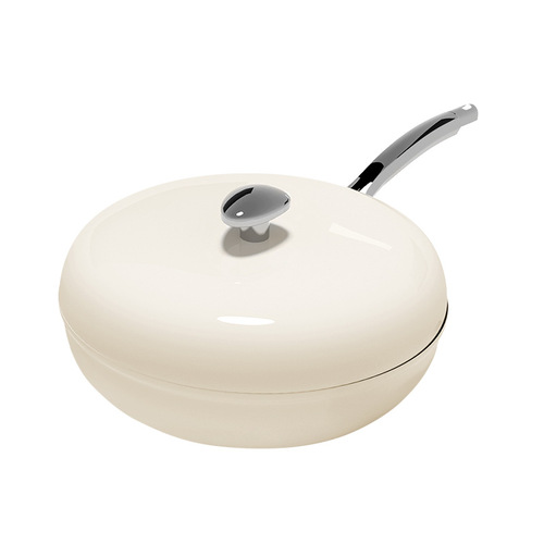 Pebble wok, medical stone non-stick wok, milk wok, frying pan, frying pan, induction cooker pot set
