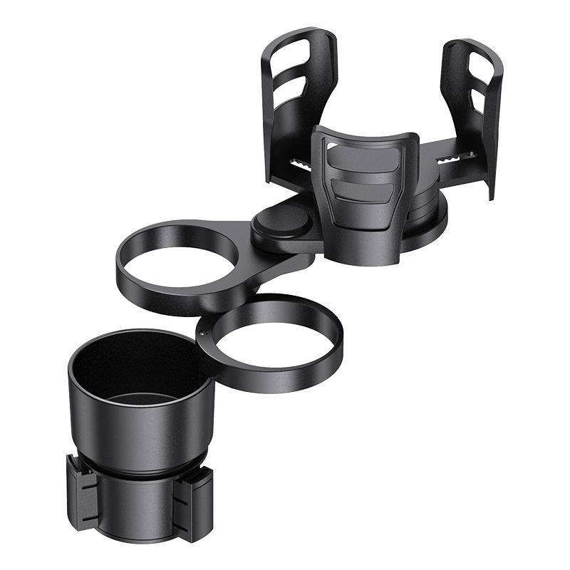 Portavasos de coche titular de la taza de agua del coche transfronteriza Venta caliente Shunwei patente uno-cuatro coche multifunción titular de la bebida