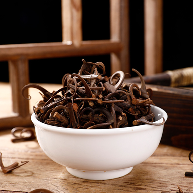 Gou Teng (Uncaria rhynchophylla) — Dried Gambir Vine Stem & Hook Pieces, Food Herb for Tea & Soup quality and texture