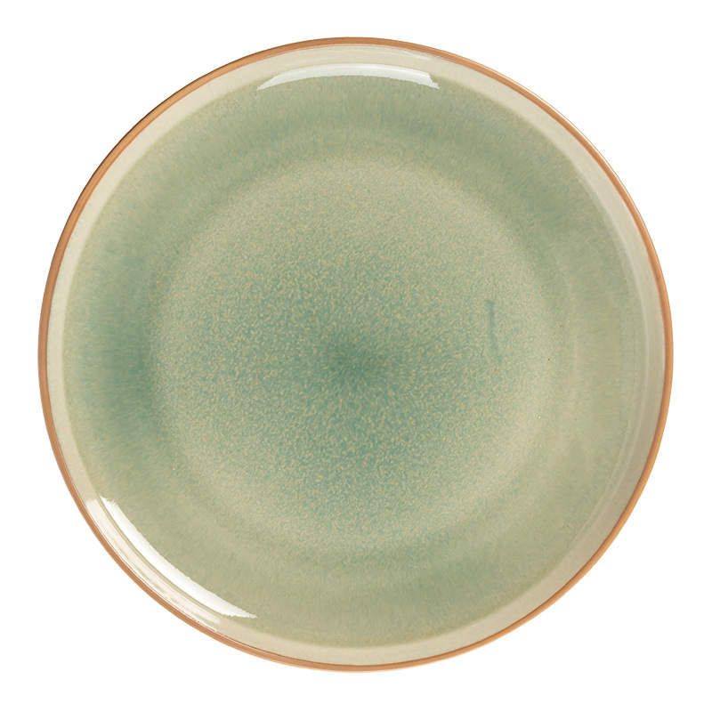 Plato de cerámica de alto rendimiento de horno, platos de postres caseros, platos de bocadillos de restaurante, platos de comidas exquisitos, platos de platos por mayor