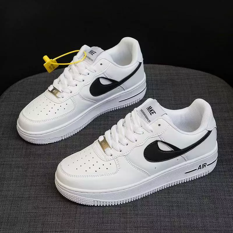 Cross-Border Large Size Air Force One Sneakers, Unisex White Shoes, All-Season Fashion Casual Low-Top Shoes, Trendy Brand
