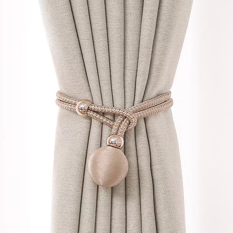 Mayorista de puntos transfronterizos simple sin agujeros cortinas correa de correa de tirado cortinas accesorios de fijación fábrica directa