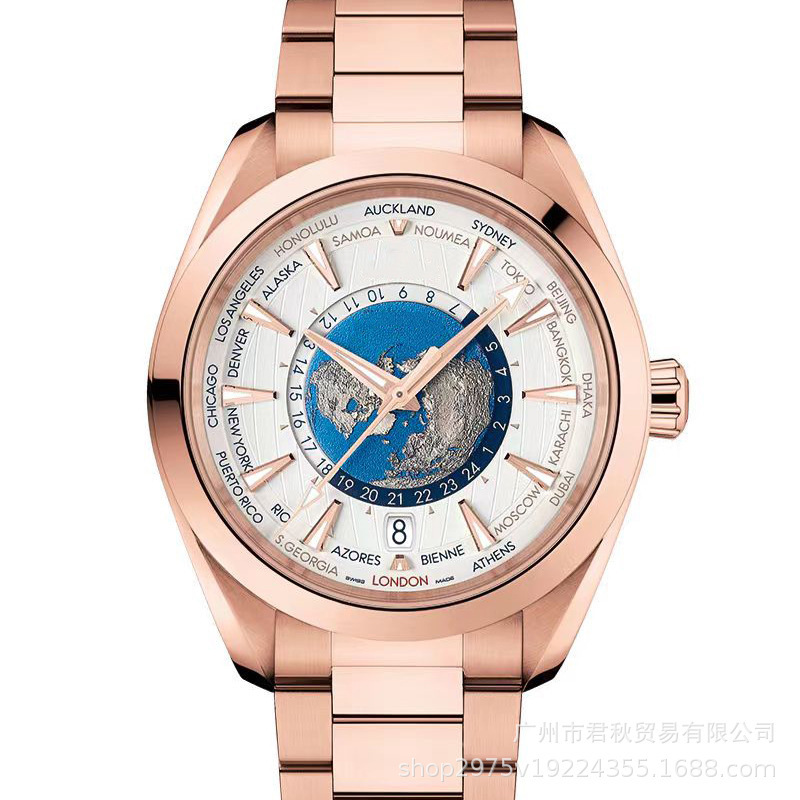 Factory wholesale AliExpress men's three-pin high quality steel band Shi Ying Oujia men's watch a generation of hair